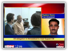 NIAPPI US Delegation led by Aaron Schock & Shalabh Kumar meets CM Modi